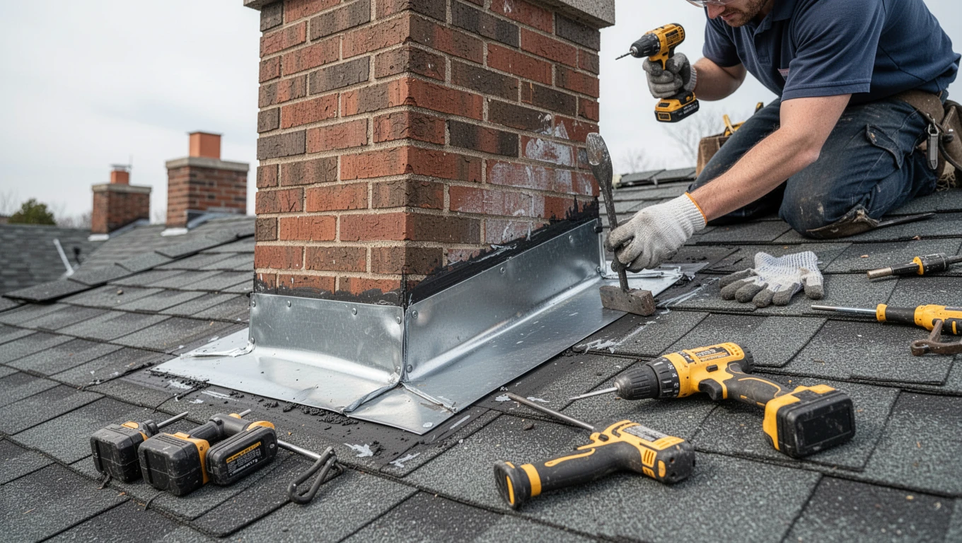 Chimney Flashing Repair
