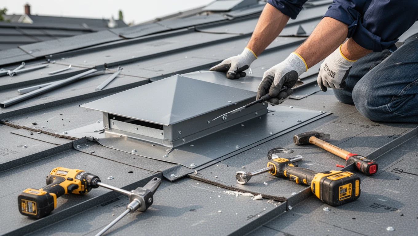 Ridge Vent Installation